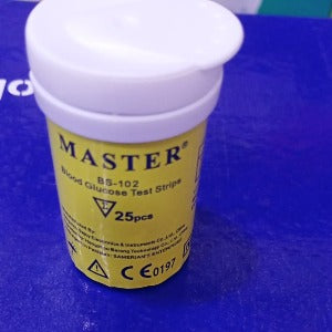 Master blood glucose test strip - BS 102 (pack of 50)