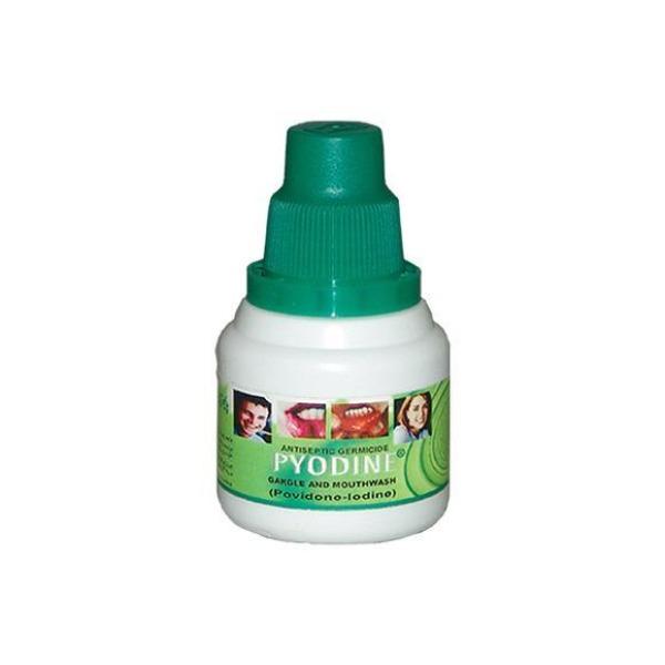 Pyodine Mouth Wash Soln 1 60ml Medical Bazar