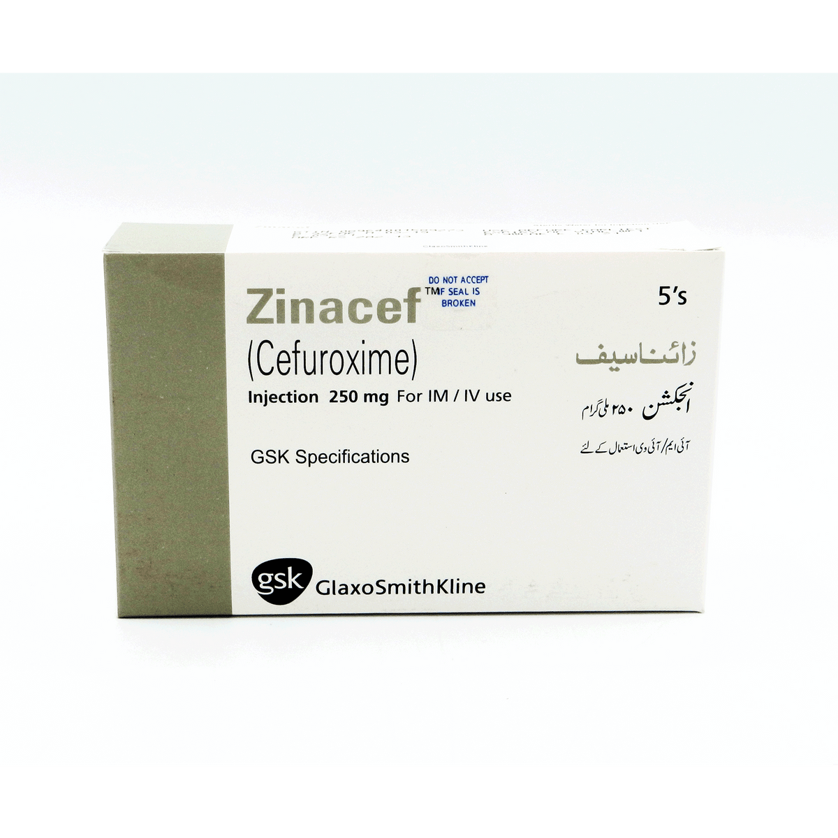 Zinacef Injection 250mg 1 Vial Medical Bazar