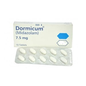 Dormicum 7.5mg Tablets – Medical Bazar