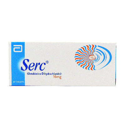 Sermc Tablet Serc Tablets 16mg 30's – Medical Bazar