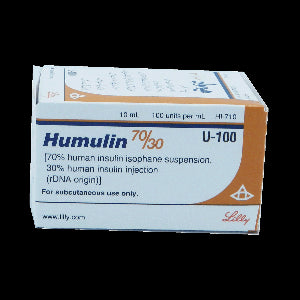 Humulin 70/30 Injection 100 Iu 1 Vialx10ml – Medical Bazar