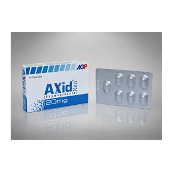 Axid Neo Capsules 20mg 14's – Medical Bazar