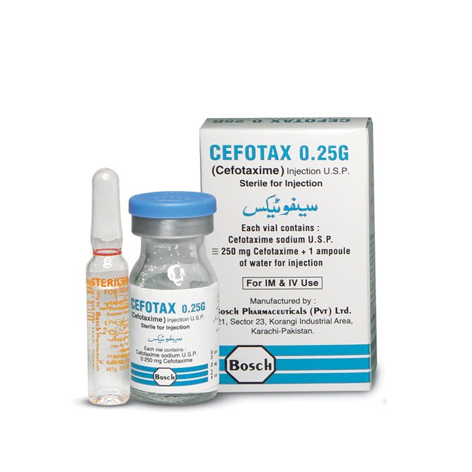 Cefotax Injection 250mg 1 Vial – Medical Bazar