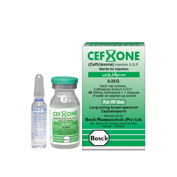 Cefxone Injection Iv 250mg 1 Vial – Medical Bazar