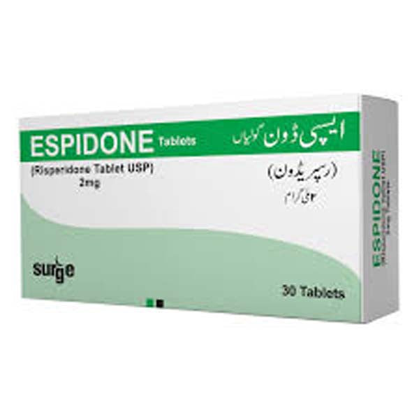 Espidone 2mg Tablets 30's – Medical Bazar