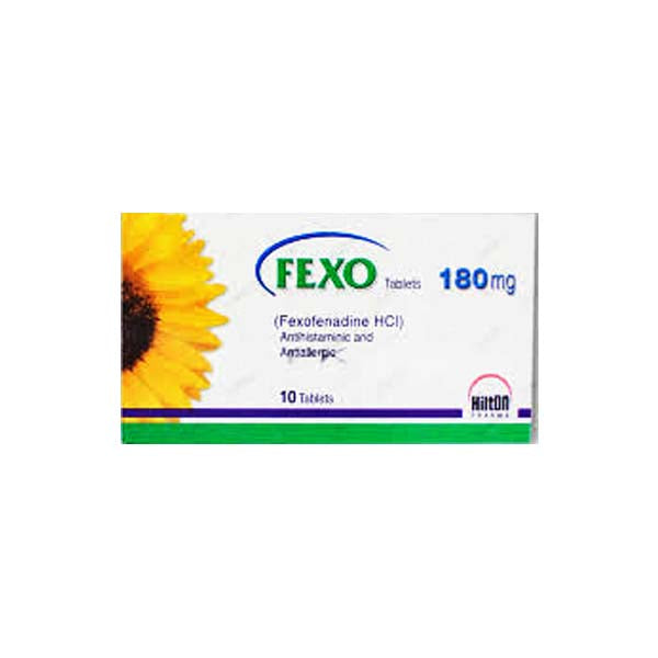 Fexo Tablets 180mg 10's – Medical Bazar