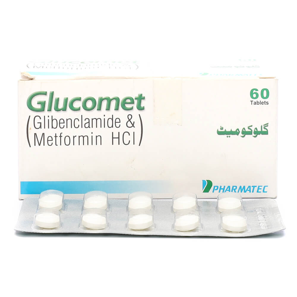 Glucomet Tablets 2.5/500mg 60's – Medical Bazar