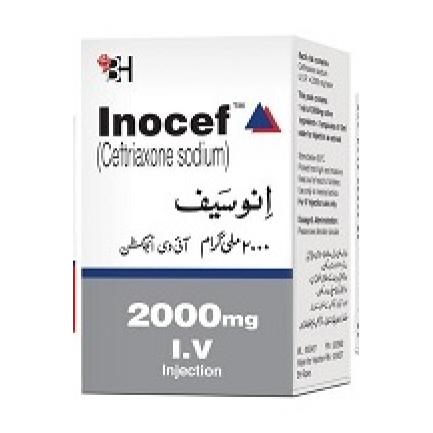 INOCEF IV 2GM INJ 1'S – Medical Bazar
