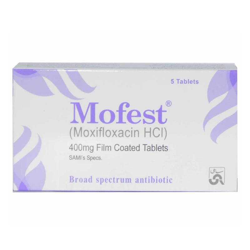 Mofoxin 400mg Tablets 5's – Medical Bazar