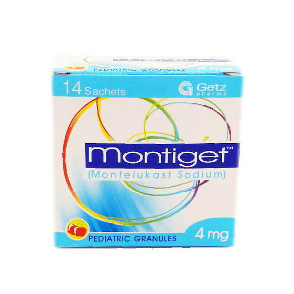 Montiget Powder 4mg 14's – Medical Bazar
