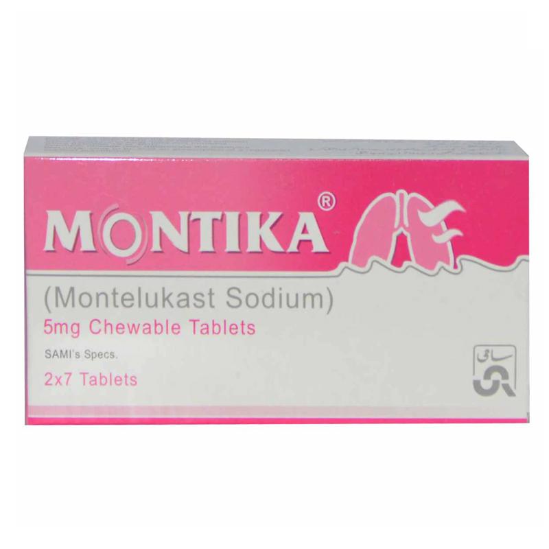 Montika Tablets Chew 5mg 14's – Medical Bazar