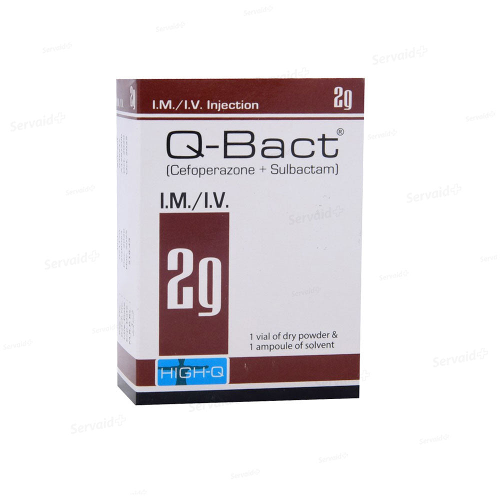 Qbatc Inj Q-Bact Injection 2g 1 Vial – Medical Bazar