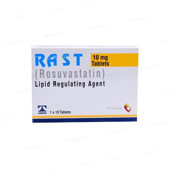 Rast Tablets 10mg 10's – Medical Bazar