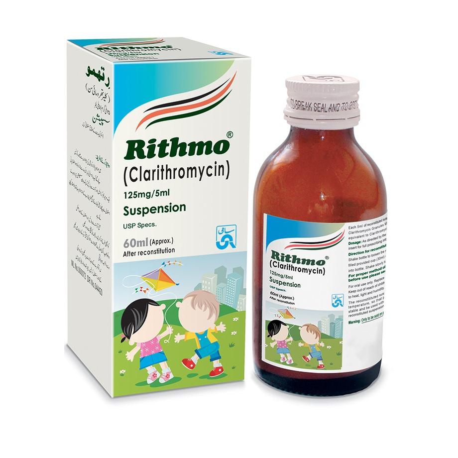Rithmo Suspension 125mg 60ml – Medical Bazar