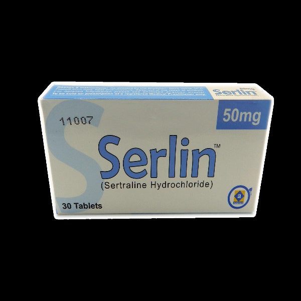 Serlin 50mg Tablets 30's – Medical Bazar