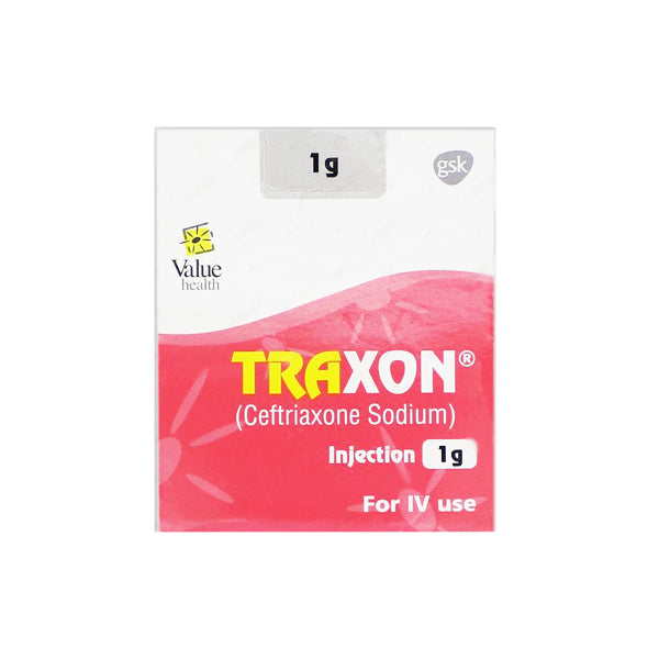 Traxon 1g Iv Injection – Medical Bazar