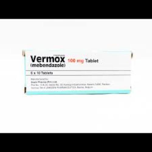 Vermox 100mg tabletten 6 stk
